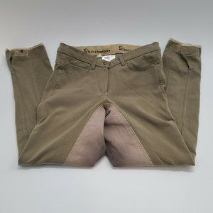VEQUI Comfort Women's‎ Equestrian Riding Pants Beige Women’s Size 28